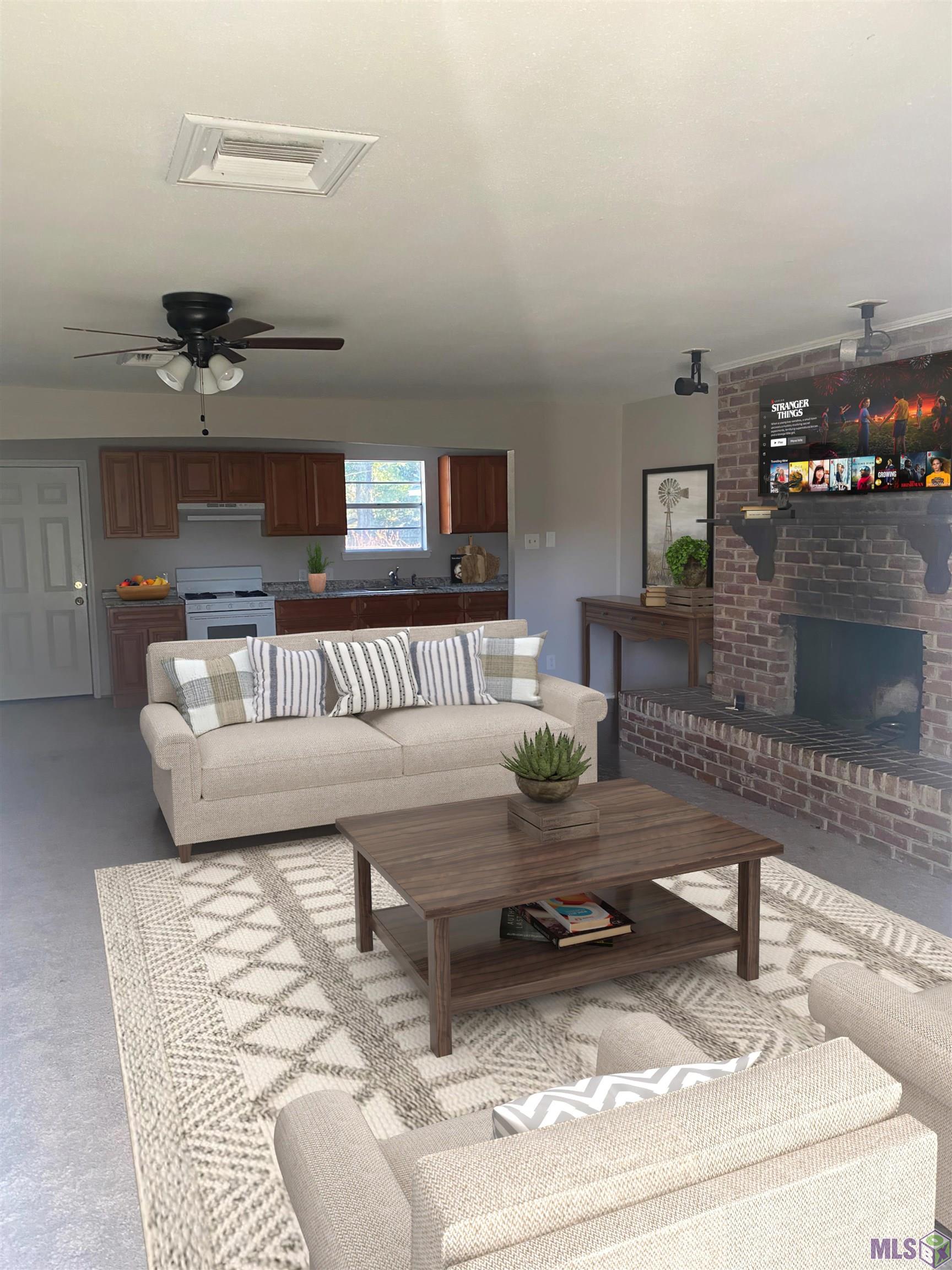 3822 Pasadena Drive Baton Rouge, LA 70814 - Photo 12 of 15 apartment living room