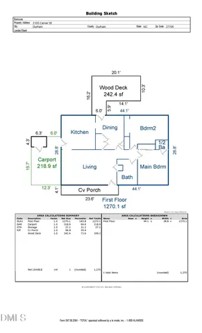 $346,000 | 2105 West Carver Street, Durham, NC 27705