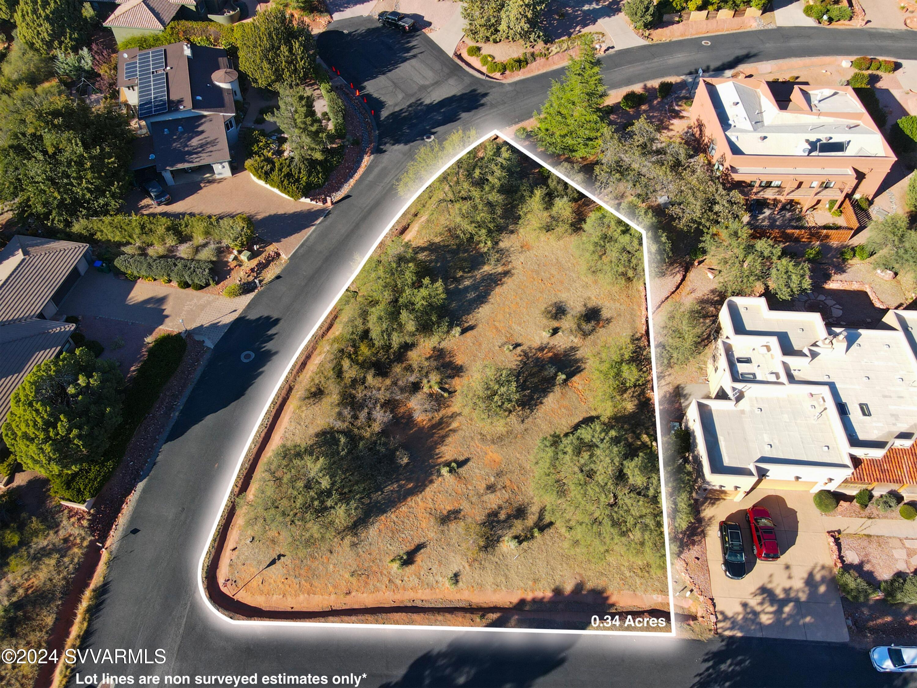 950 Rodeo Road Sedona, AZ 86336 - Photo 12 of 12 Birdseye View