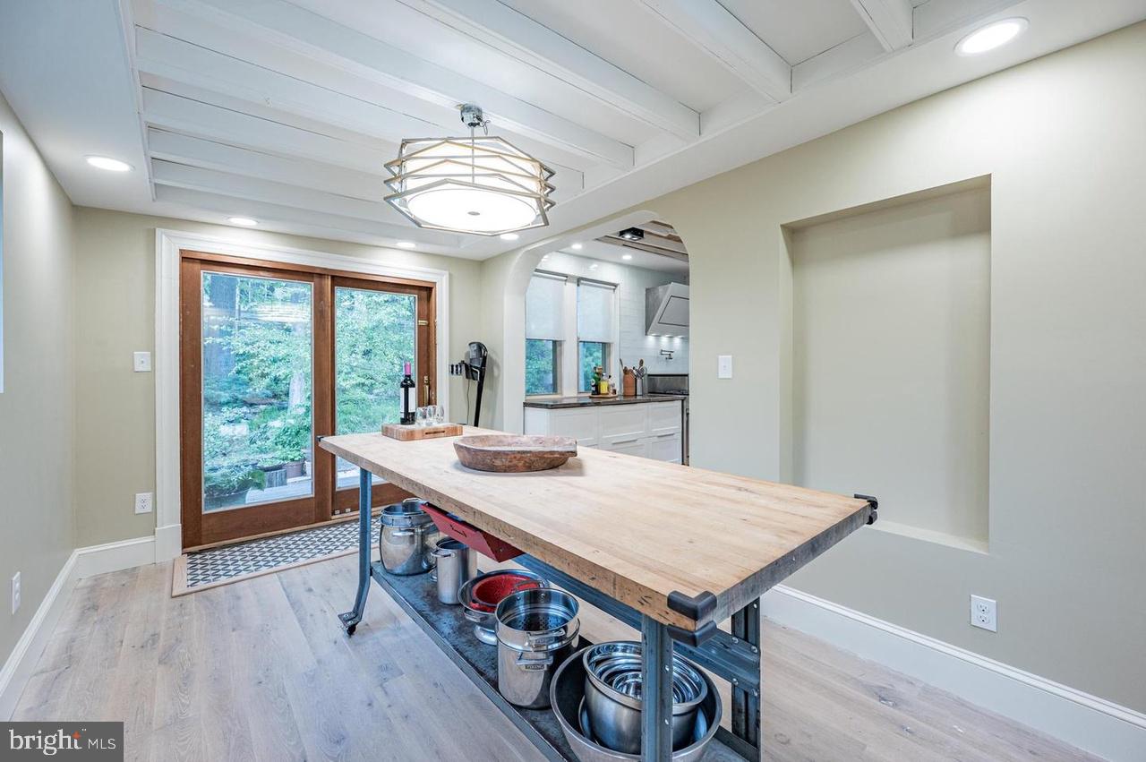 2244 Crest Road Baltimore, MD 21209 - Photo 29 of 54 a view of a dining room with furniture window and wooden floor