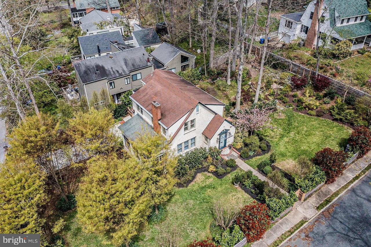 2244 Crest Road Baltimore, MD 21209 - Photo 50 of 54 an aerial view of residential house with outdoor space