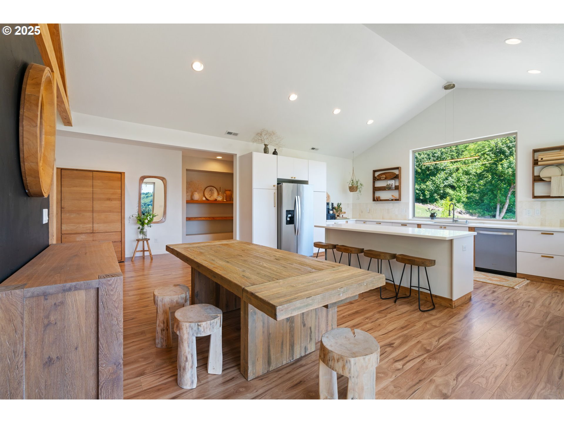 5601 Lewis River Road Ariel, WA 98603 - Photo 9 of 48 a living room with furniture and a wooden floor