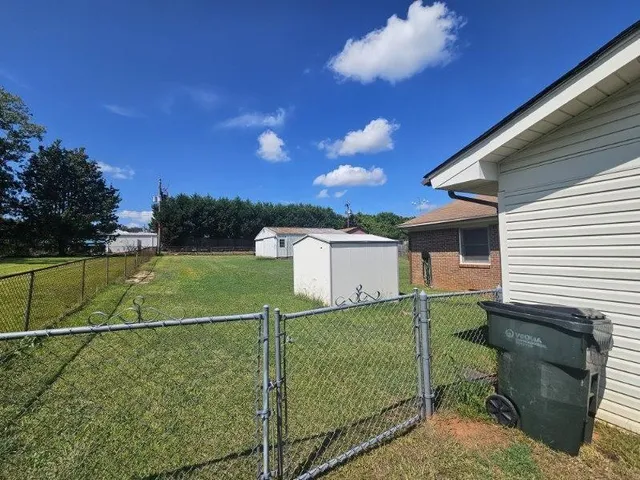 a view of a house with a outdoor space
