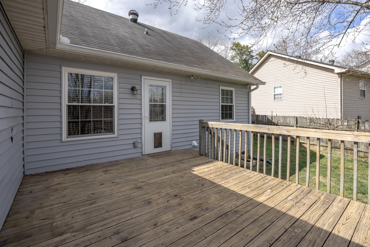 5916 Retriever Court Antioch, TN 37013 - Photo 29 of 30 a view of a wooden deck with a yard
