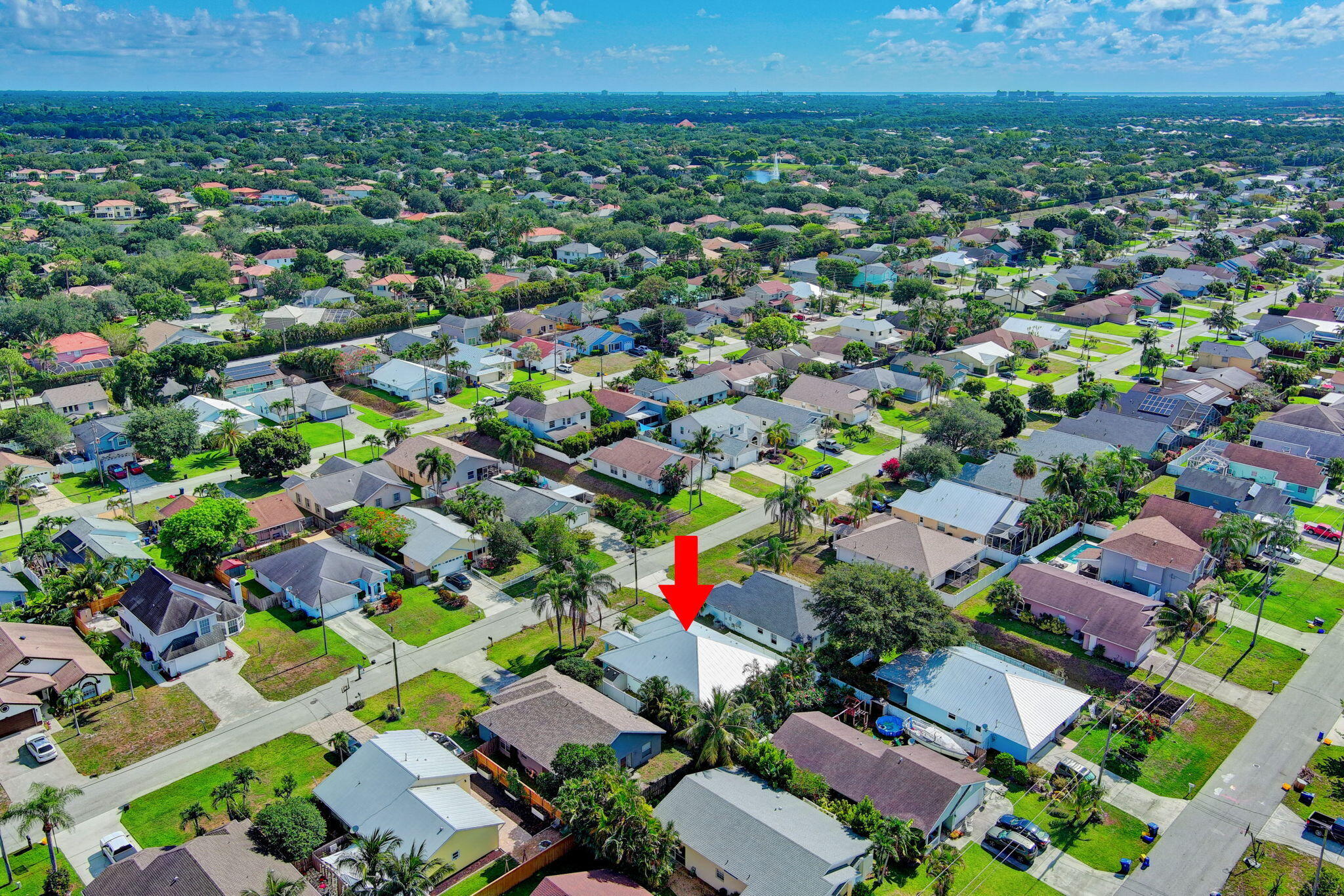 6454 Foster Street Jupiter, FL 33458 - Photo 44 of 51 Aerial View