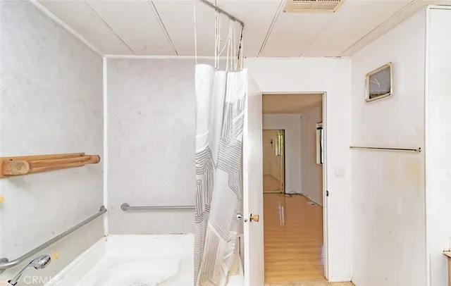 a view of a street with sign board