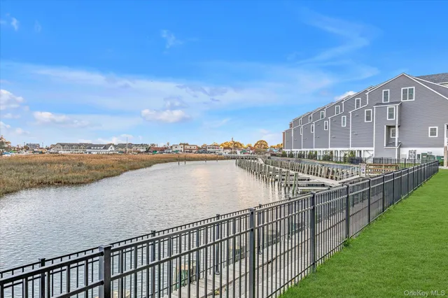 a view of a balcony with lake view