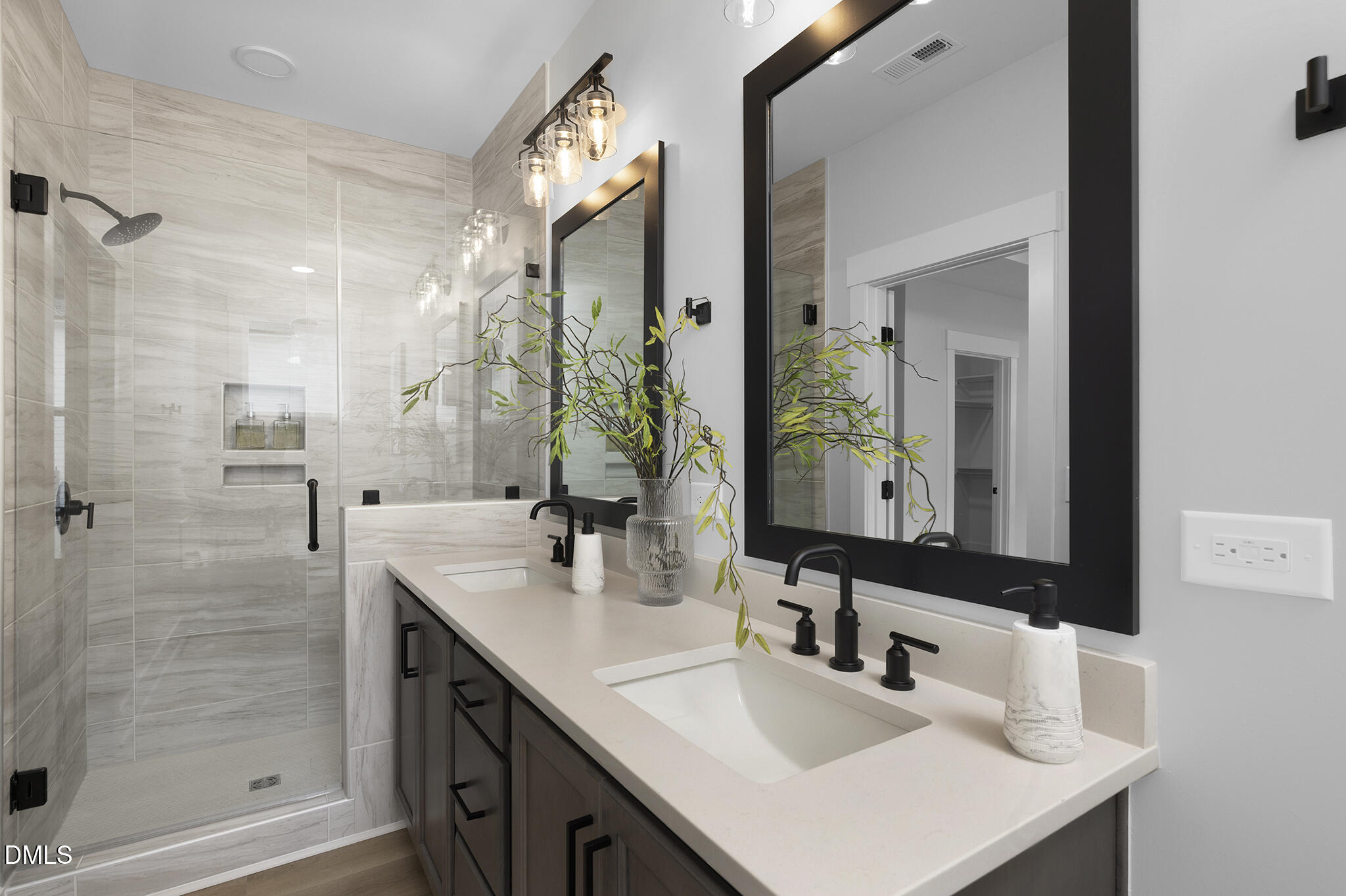 709 Trailboard Road Fuquay-Varina, NC 27526 - Photo 12 of 28 Double Vanity with Walk In Shower