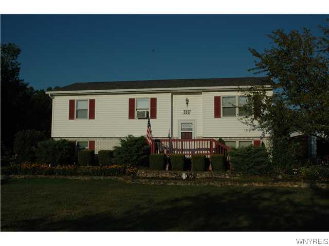 3917 Beebe Road Wilson, NY 14108 - Photo 1 of 1 Exterior Front. Maintenance Free, Raised Ranch wit