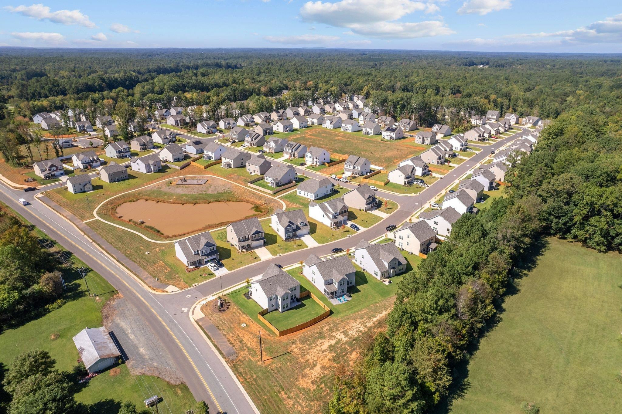 816 Heartpine Drive Mebane, NC 27302 - Photo 56 of 56 a view of a city with ocean view
