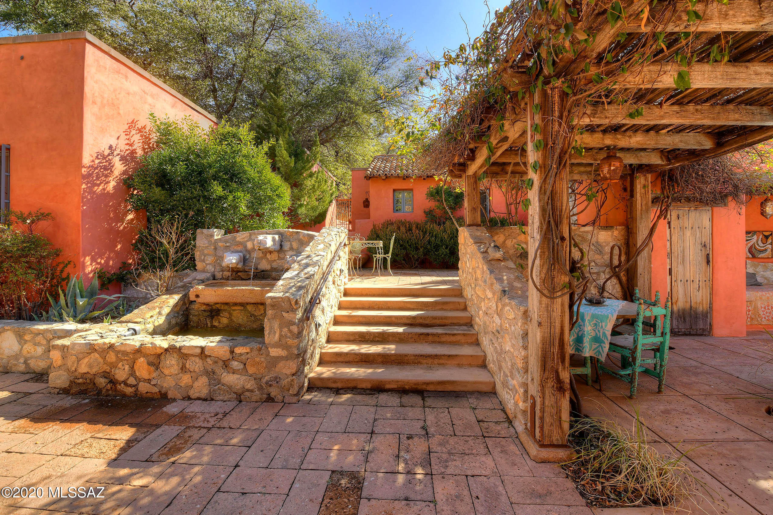 360 Harshaw Creek Road Patagonia, AZ 85624 - Photo 14 of 50 a view of a pathway with a patio