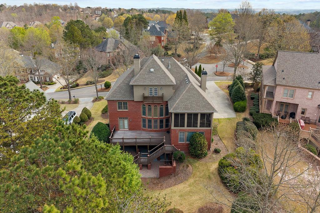 1037 Windermere Crossing Cumming, GA 30041 - Photo 86 of 95 an aerial view of a house with a yard