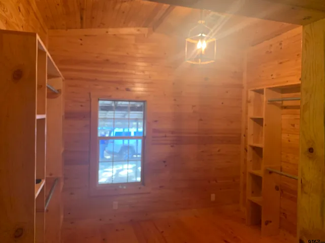 a bathroom with a window