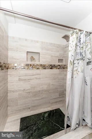 a brick house with a yard