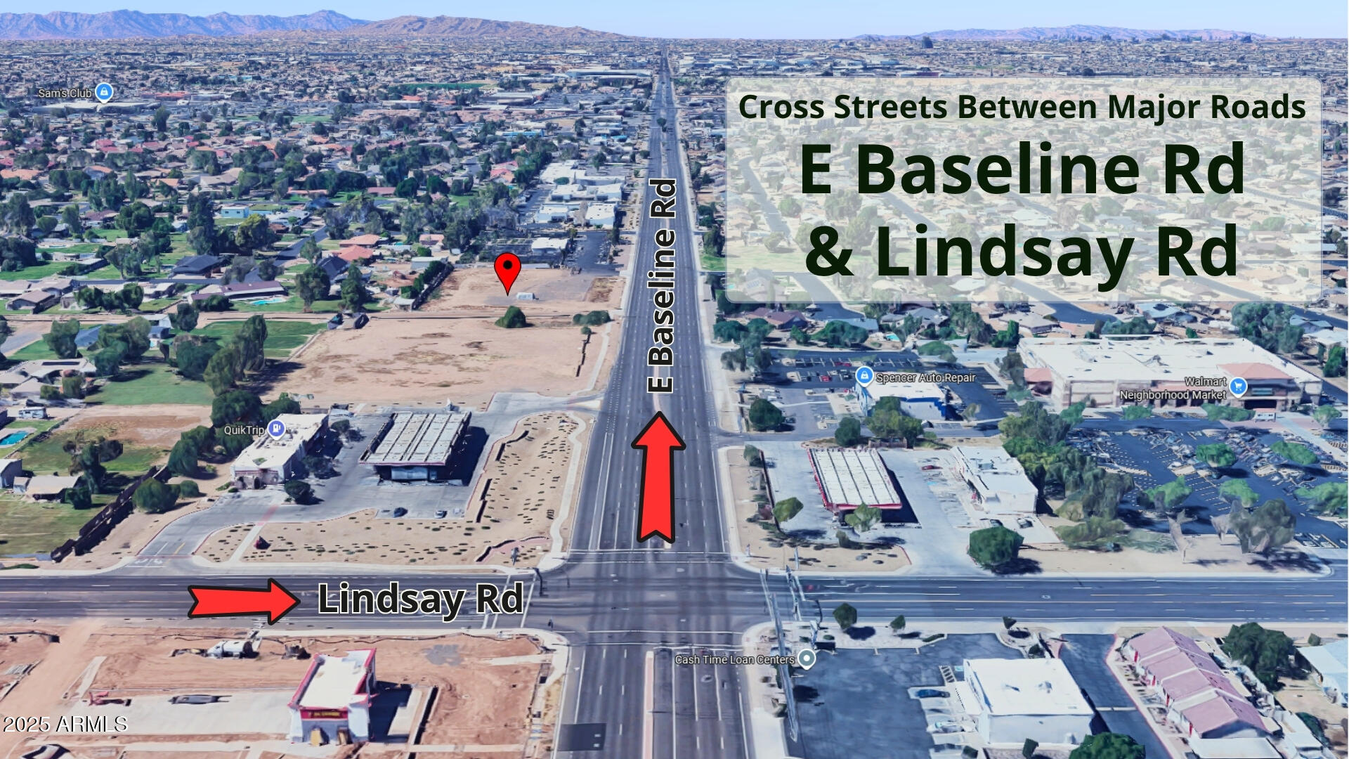 0 East Baseline Road Gilbert, AZ 85234 - Photo 2 of 14 an aerial view of a city
