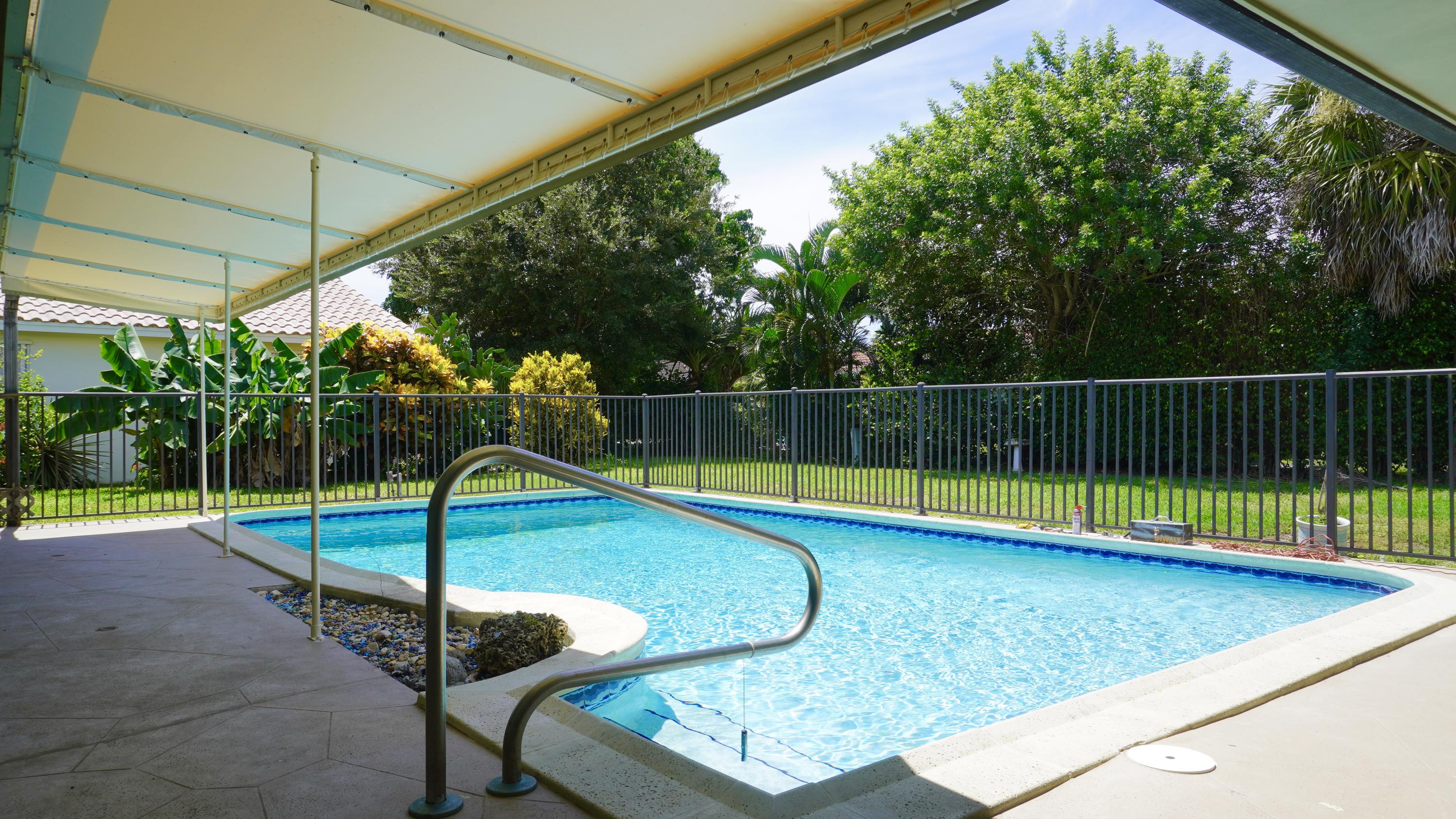 1368 Southwest 12th Street Boca Raton, FL 33486 - Photo 17 of 19 Backyard with Pool