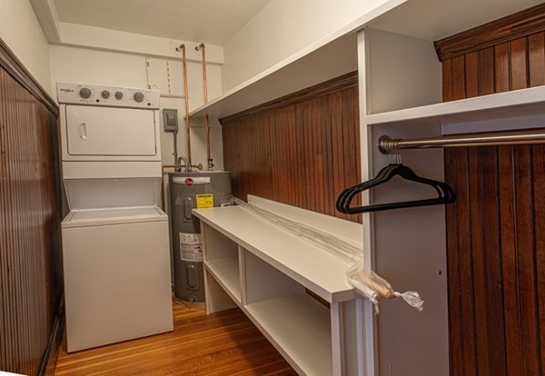 58 Main Street, Unit 4 Hatfield, MA 01038 - Photo 14 of 42 a utility room with dryer and washer
