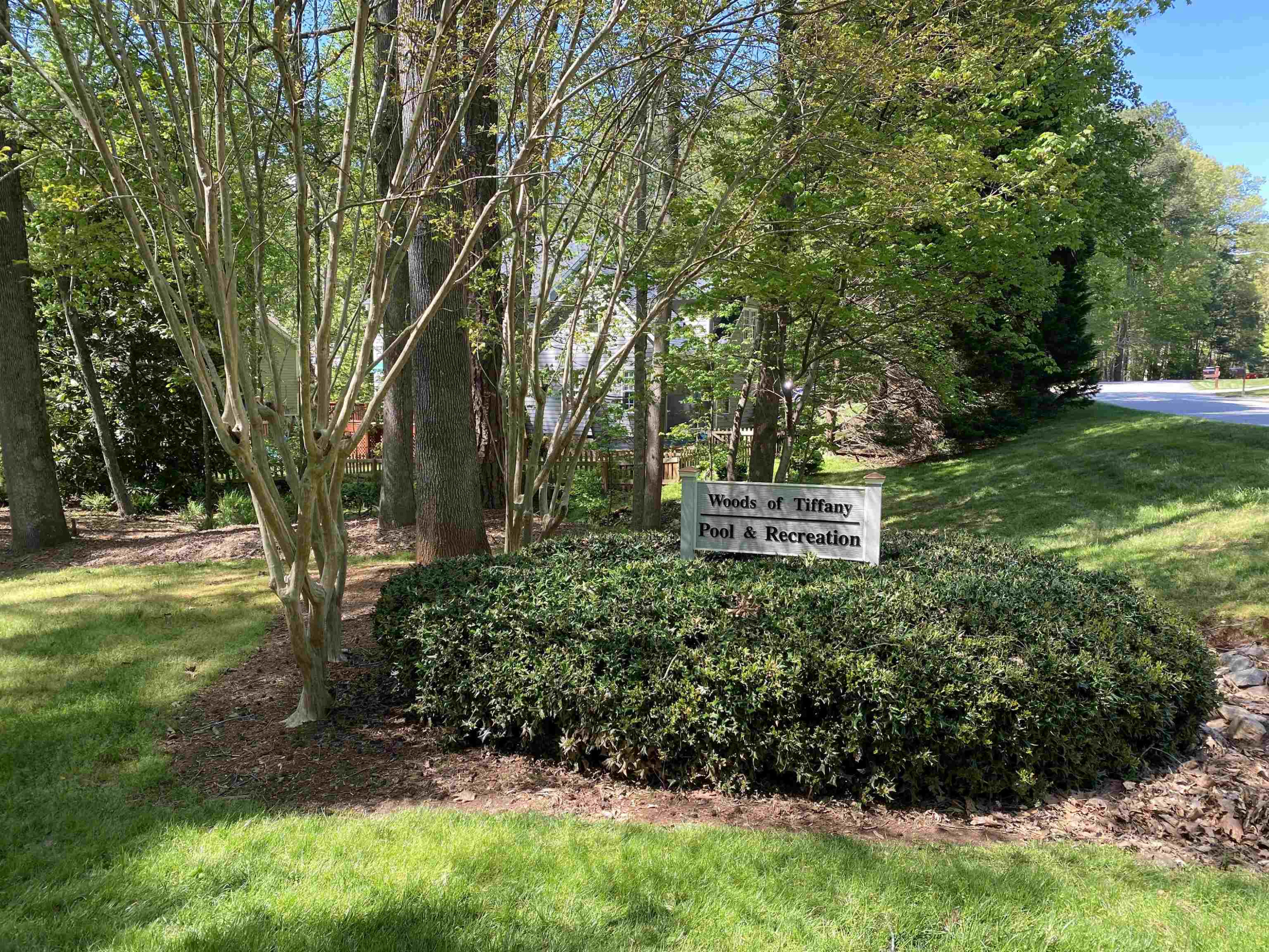 1128 Berwyn Way Raleigh, NC 27615 - Photo 23 of 27 Just behind the house is the entrance to the community pool, tennis courts, and walking trails! Recreation