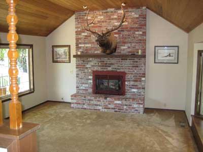 1360 Dilley Road Tieton, WA 98947 - Photo 3 of 23 a view of empty room with a fireplace