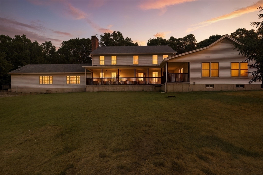 285 Lower Hampden Road Monson, MA 01057 - Photo 34 of 40 a front view of a house with garden