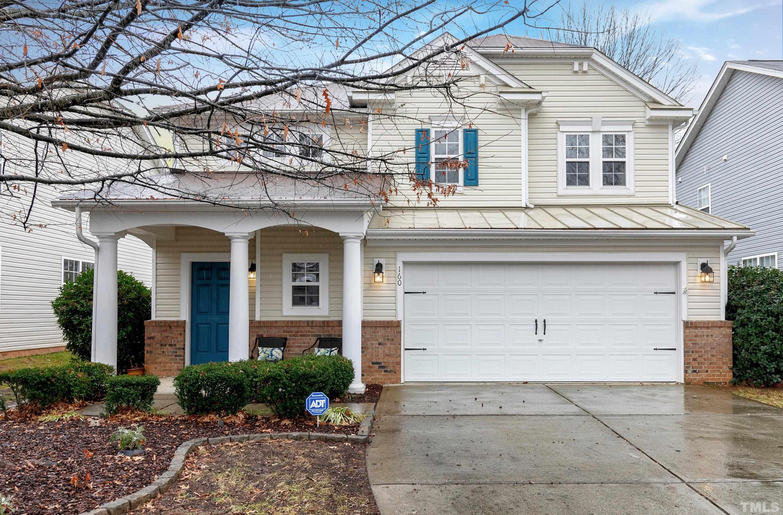 160 Solheim Lane Raleigh, NC 27603 - Photo 1 of 33 a front view of a house with garden