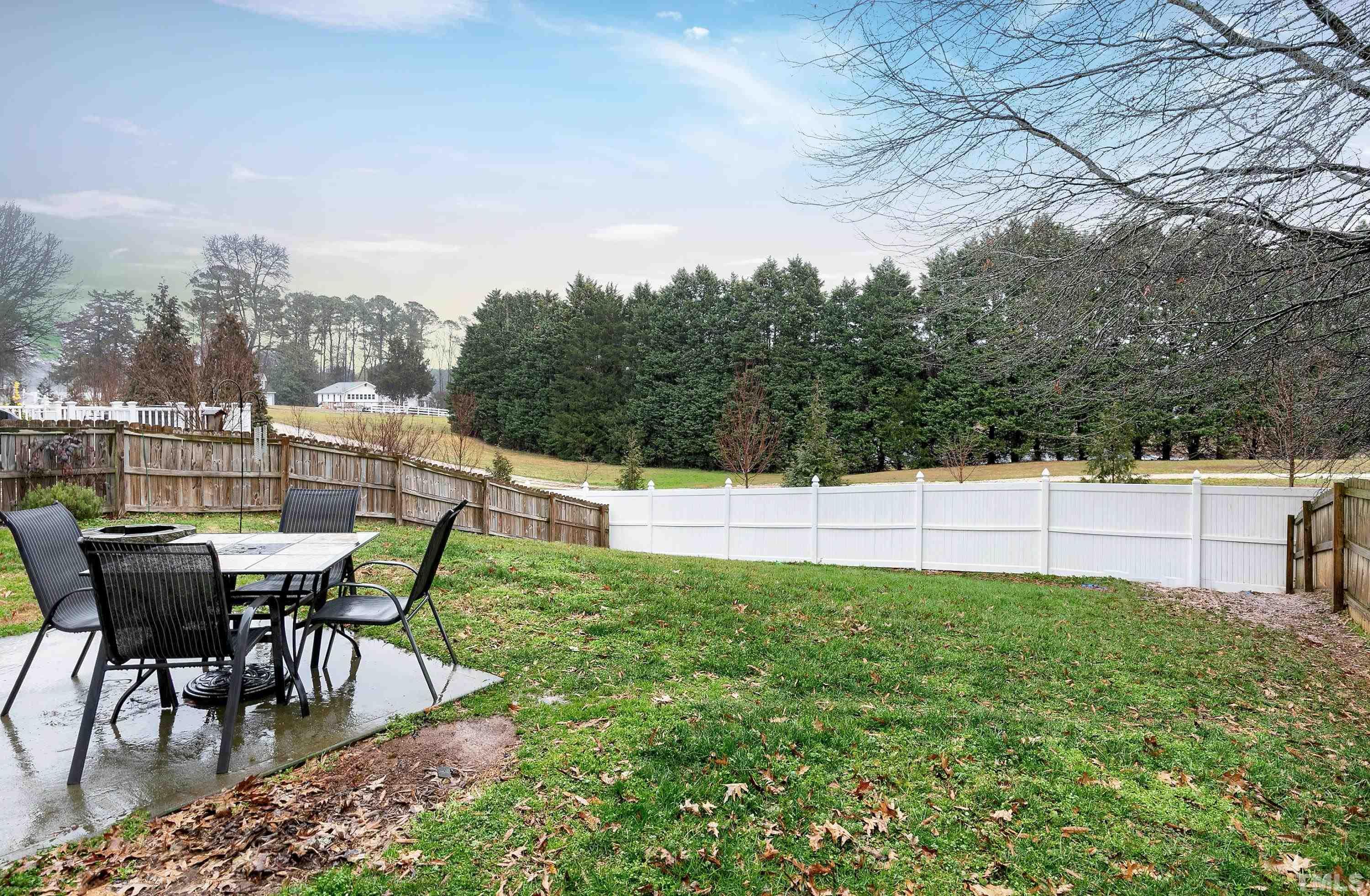 160 Solheim Lane Raleigh, NC 27603 - Photo 26 of 33 a view of a terrace with sitting area