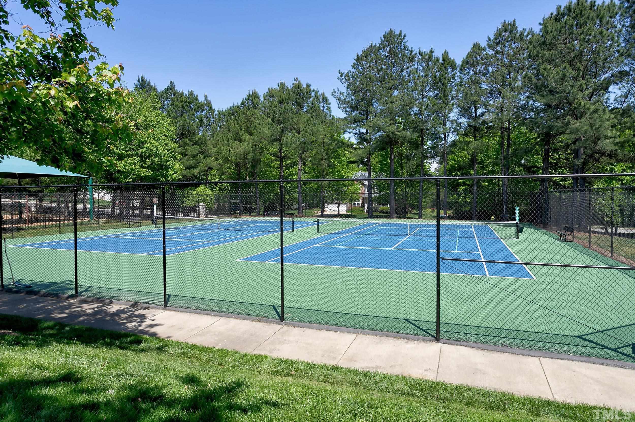 160 Solheim Lane Raleigh, NC 27603 - Photo 31 of 33 a view of a tennis court