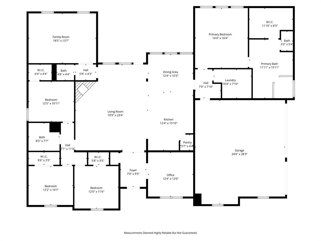 140 Heather Lane Decatur, TX 76234 - Photo 39 of 39 a picture of floor plan