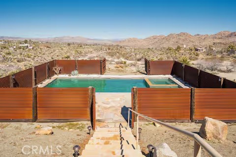 62398 Lilley Road Joshua Tree, CA 92252 - Photo 70 of 70 a view of a terrace with a ocean view
