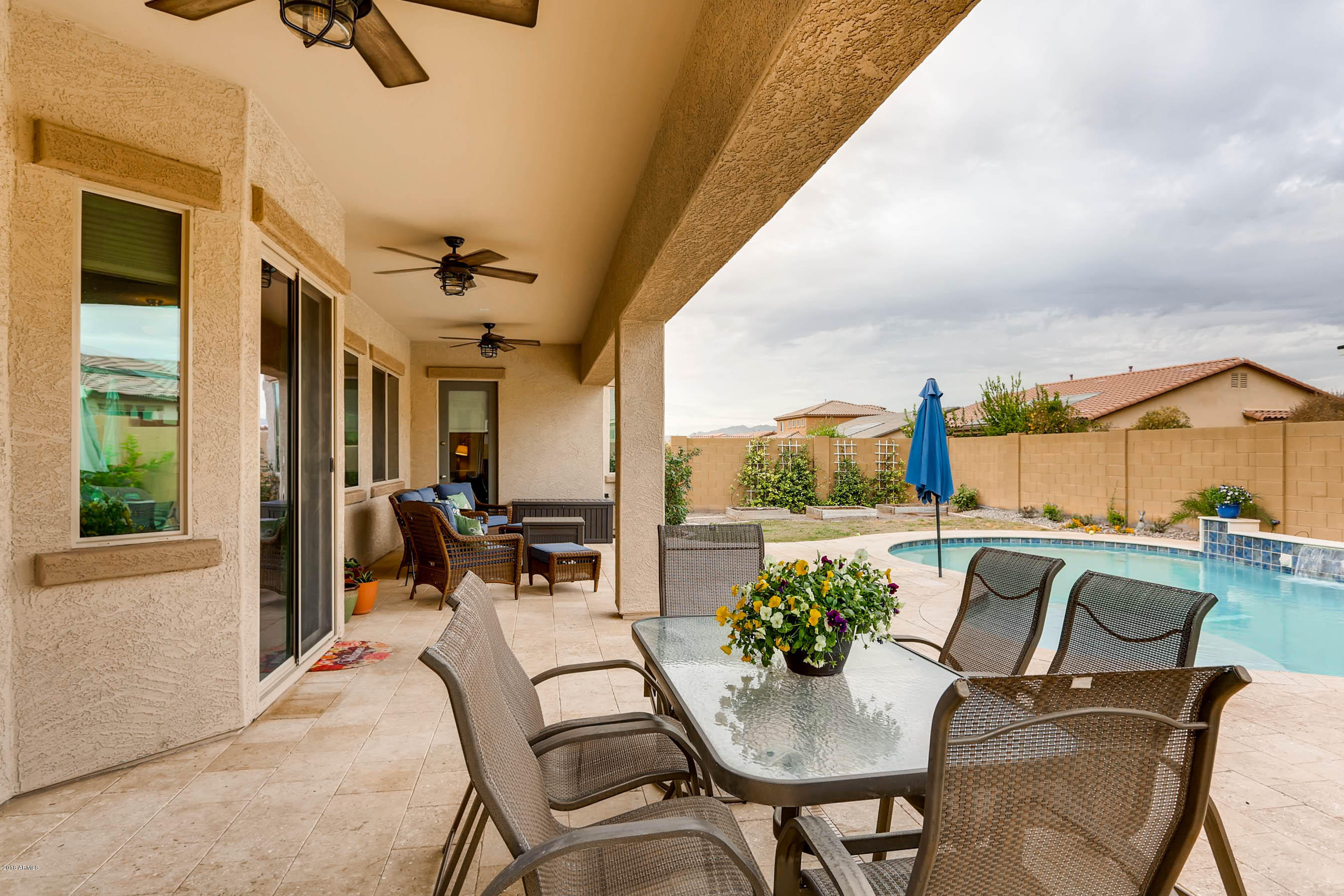 16160 West Berkeley Road Goodyear, AZ 85395 - Photo 22 of 28 Backyard patio