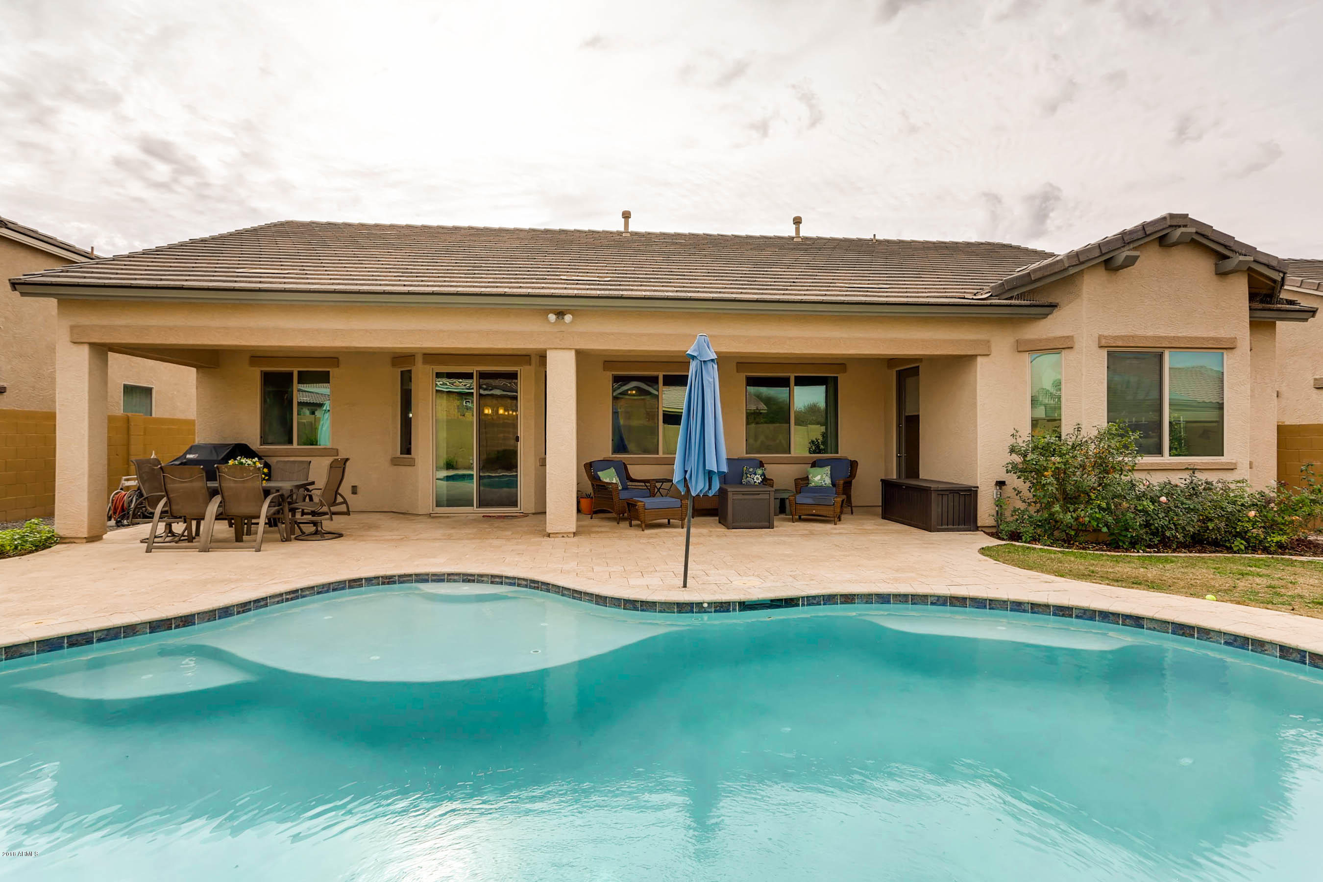 16160 West Berkeley Road Goodyear, AZ 85395 - Photo 27 of 28 Full view of backyard