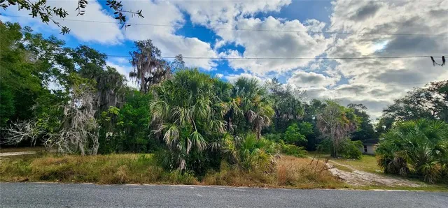 a backyard of a house
