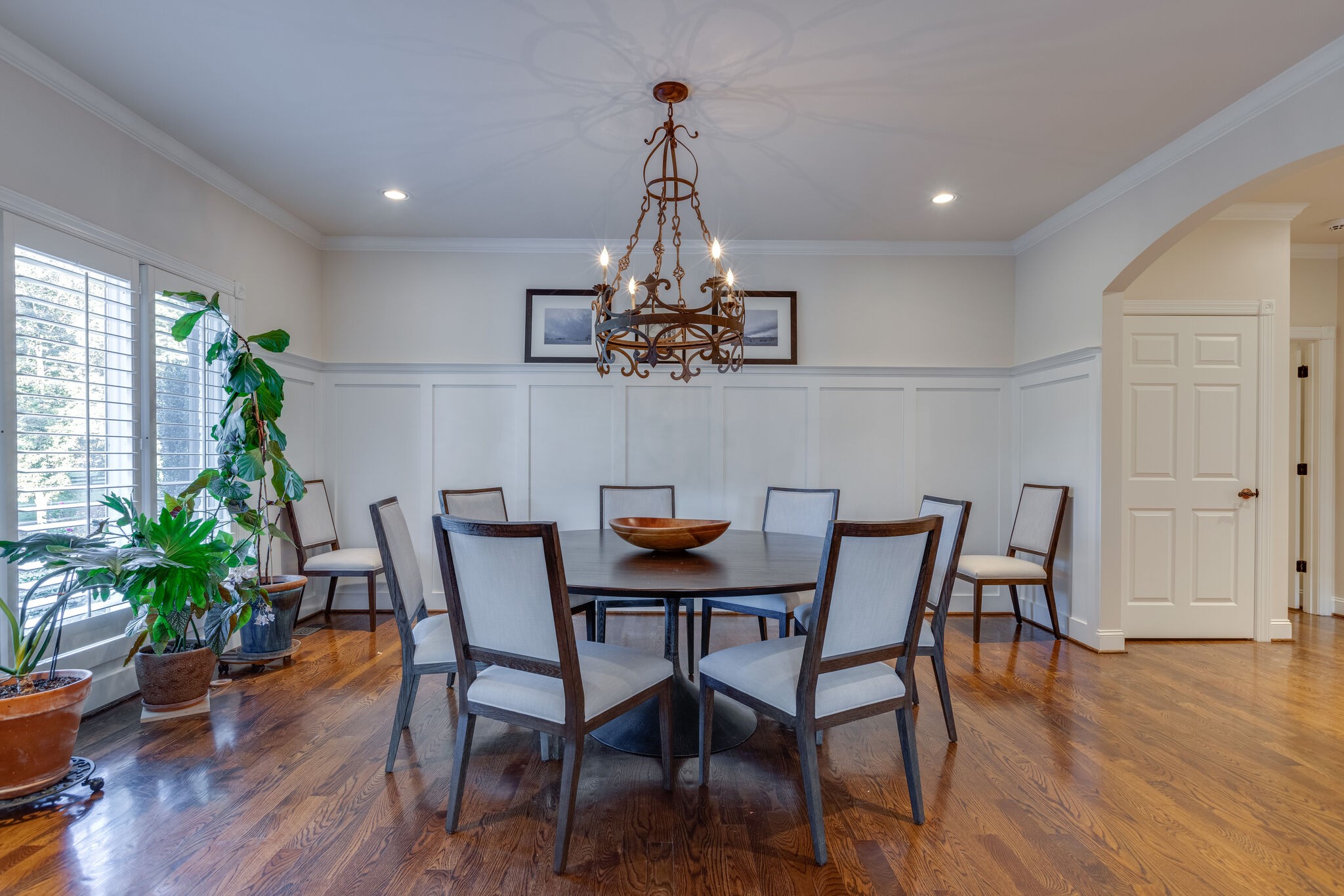 3151 McMillan Road Franklin, TN 37064 - Photo 15 of 46 a view of a dining room with furniture window and wooden floor