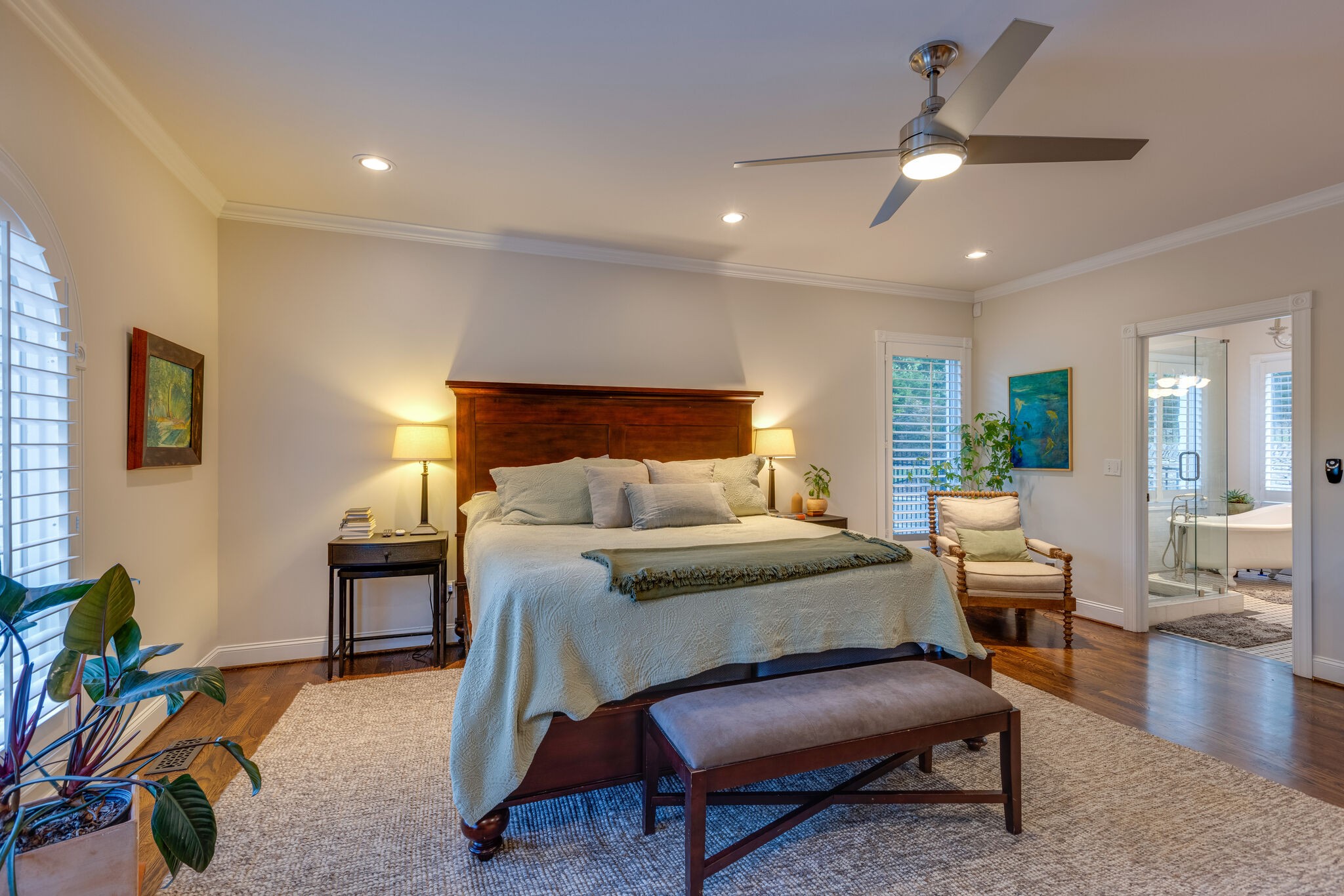 3151 McMillan Road Franklin, TN 37064 - Photo 26 of 46 a living room with furniture and a chandelier