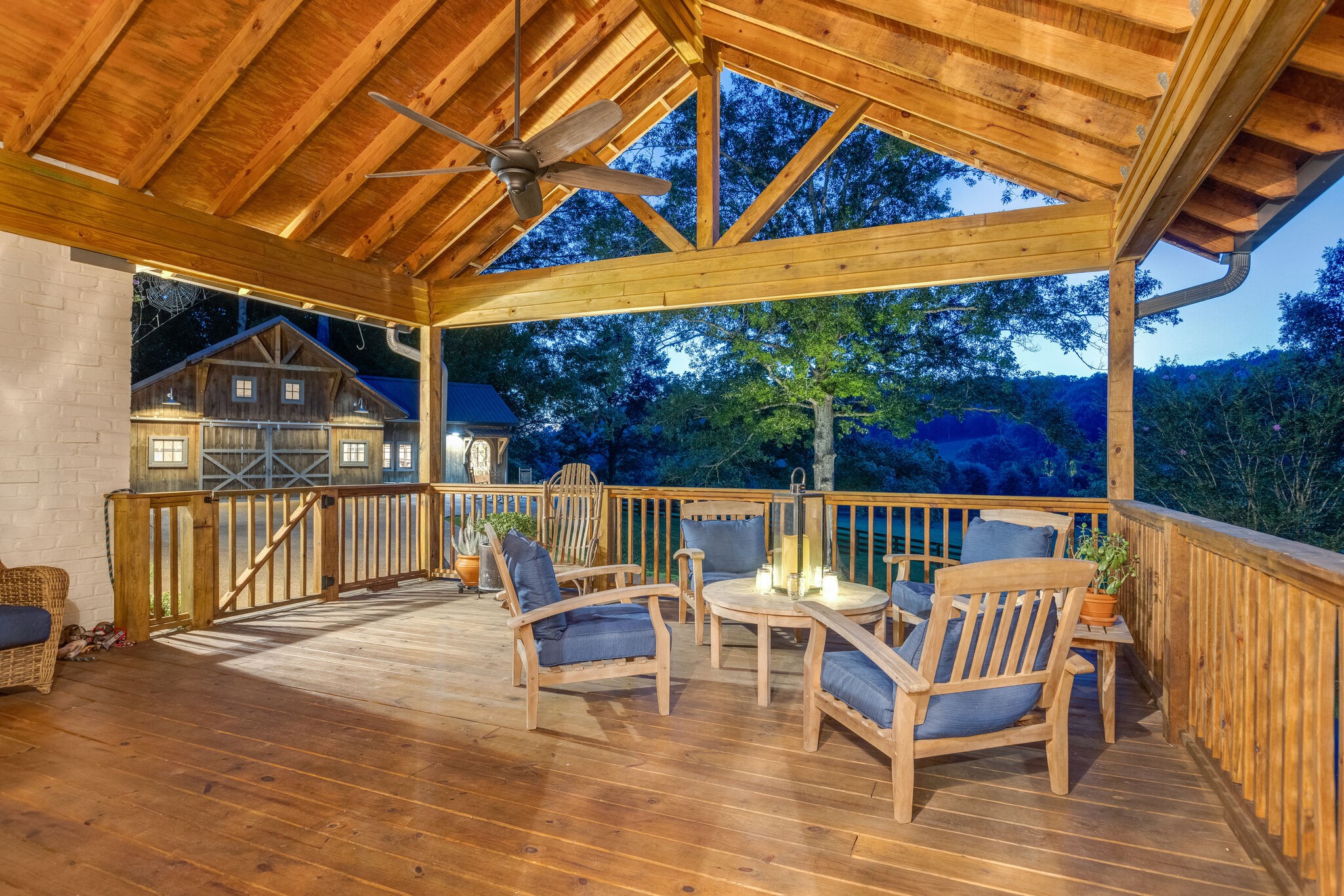 3151 McMillan Road Franklin, TN 37064 - Photo 4 of 46 a view of a chairs and table in the patio
