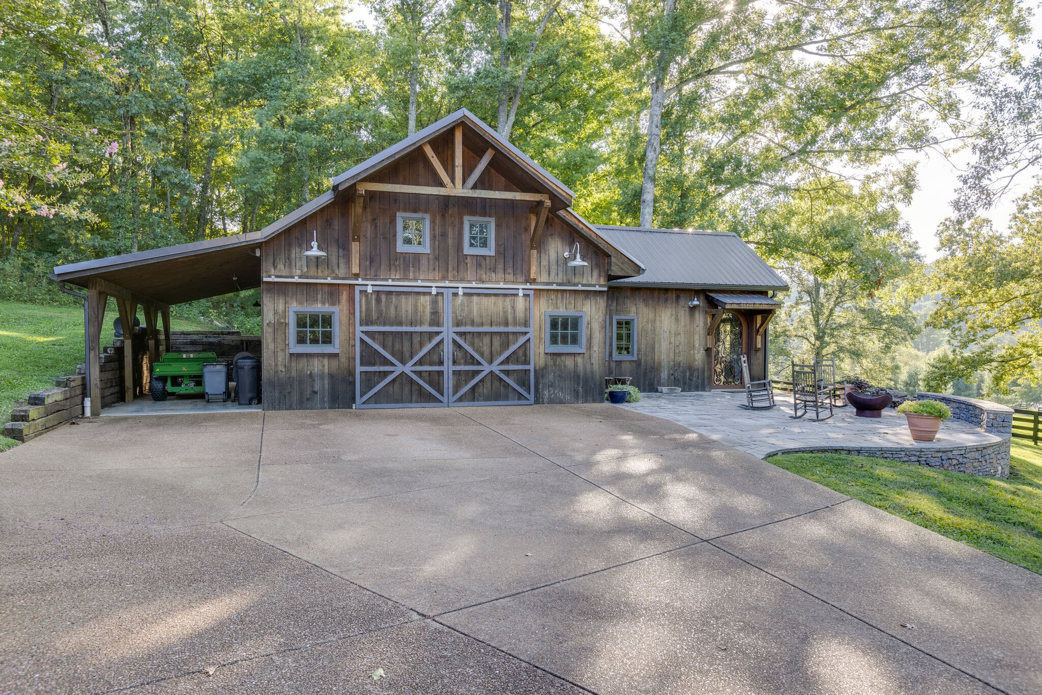 3151 McMillan Road Franklin, TN 37064 - Photo 43 of 46 a front view of a house with a yard and garage