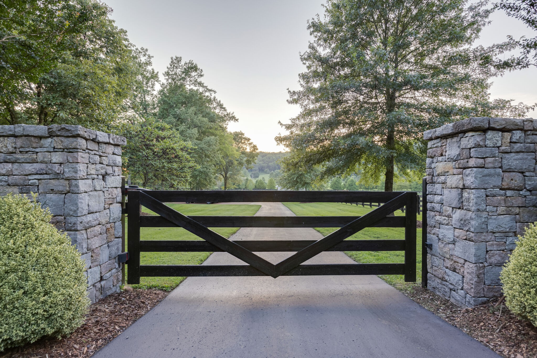 3151 McMillan Road Franklin, TN 37064 - Photo 9 of 46 a view of outdoor space with wooden stairs and backyard