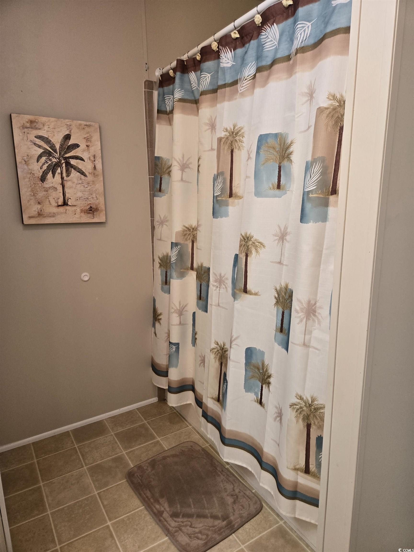 337 Clam Shell Circle Murrells Inlet, SC 29576 - Photo 26 of 29 Bathroom featuring tile patterned flooring and a shower with curtain