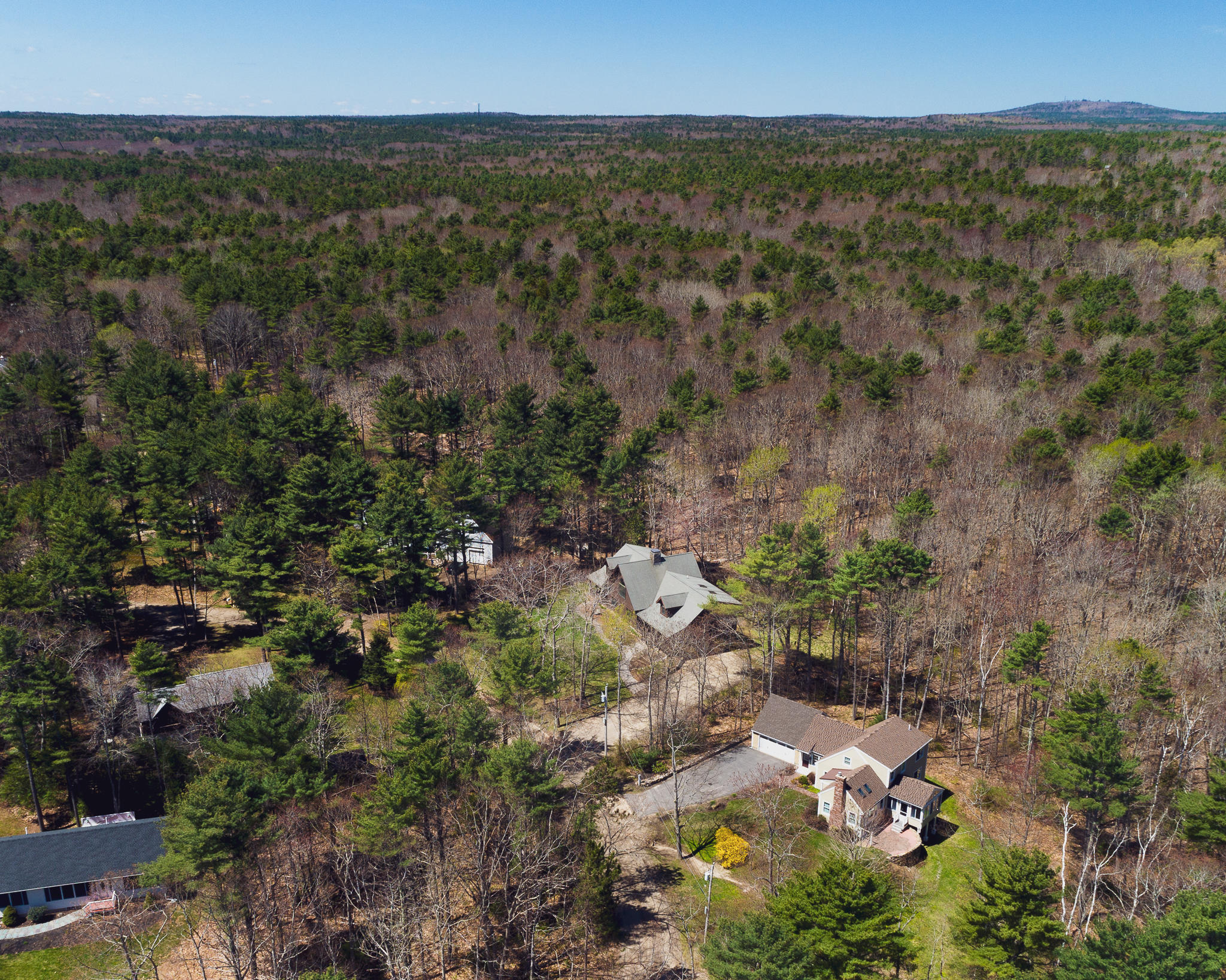 41 Pine Mountain Road York, ME 03902 - Photo 3 of 13 Aerial from east facing without pond