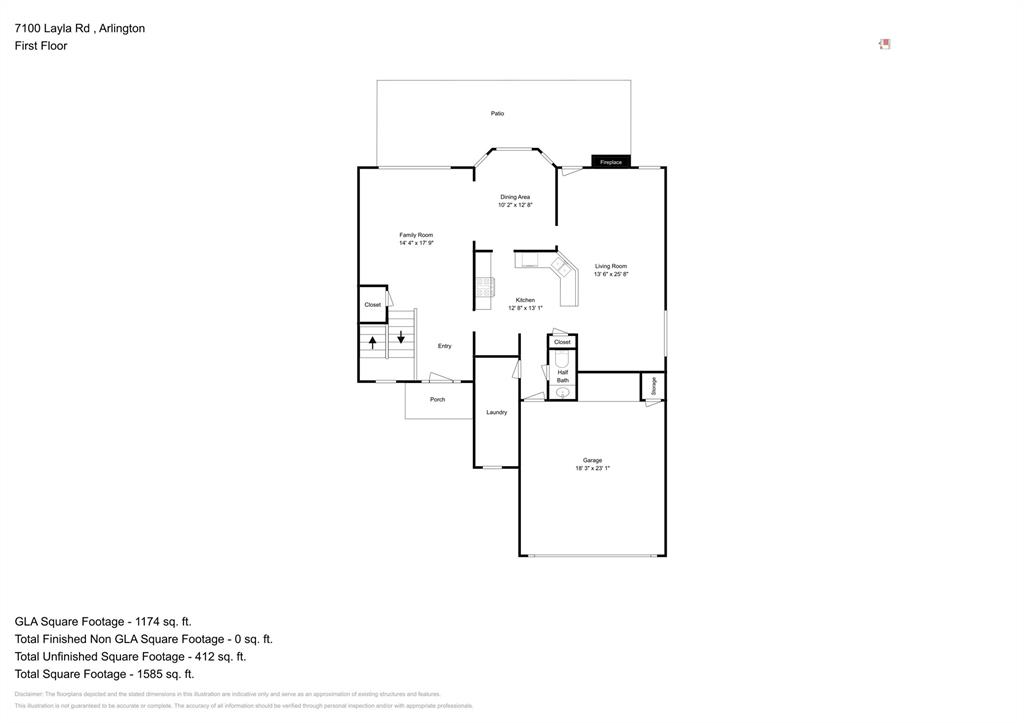 7100 Layla Road Arlington, TX 76016 - Photo 20 of 21 Gallery Image 20