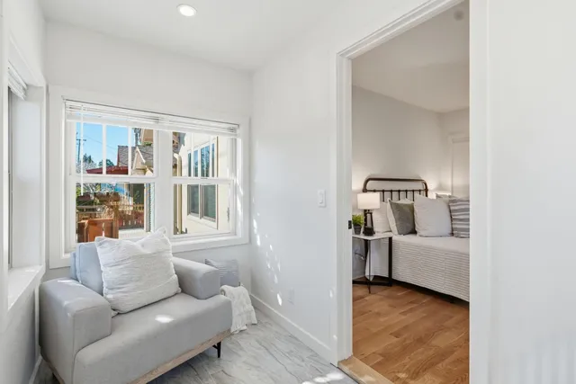 front view of a house with a street