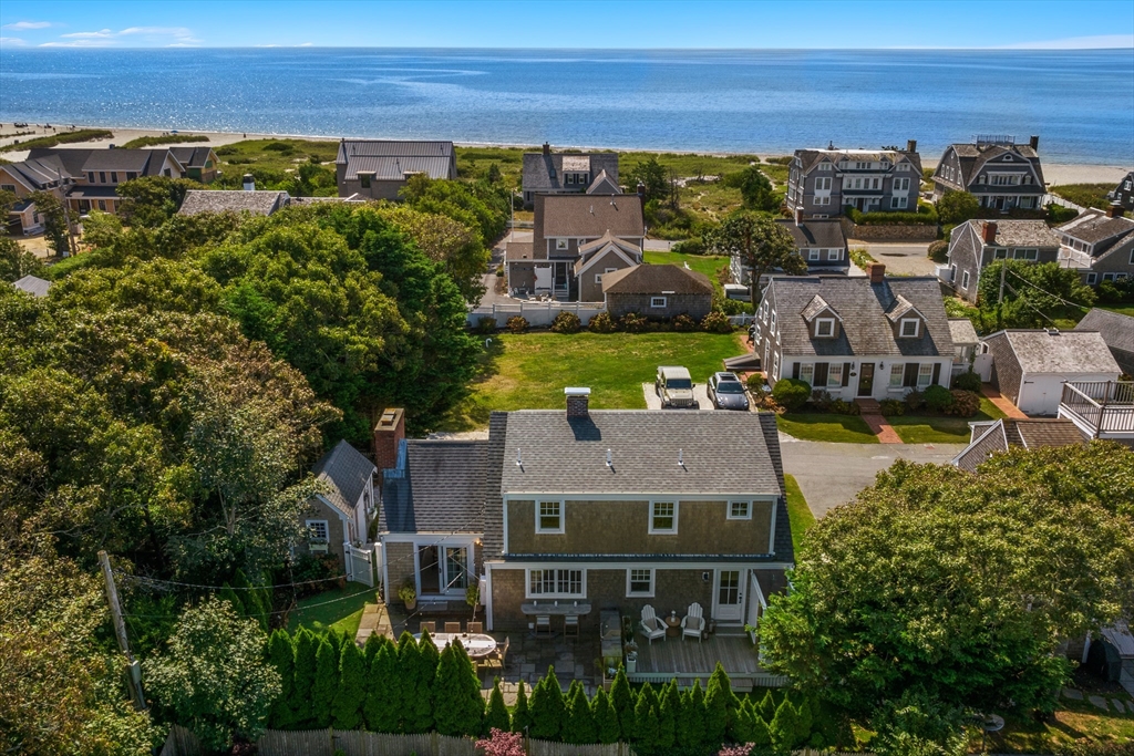 8 Port Pines Road Harwich Port, MA 02646 - Photo 3 of 42 a aerial view of a house with a ocean view