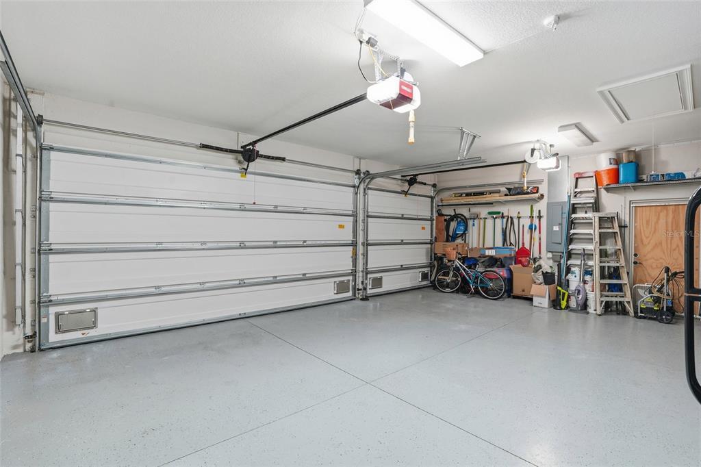 7416 South Seagrape Road Punta Gorda, FL 33955 - Photo 26 of 39 a view of a garage with rack and bicycle