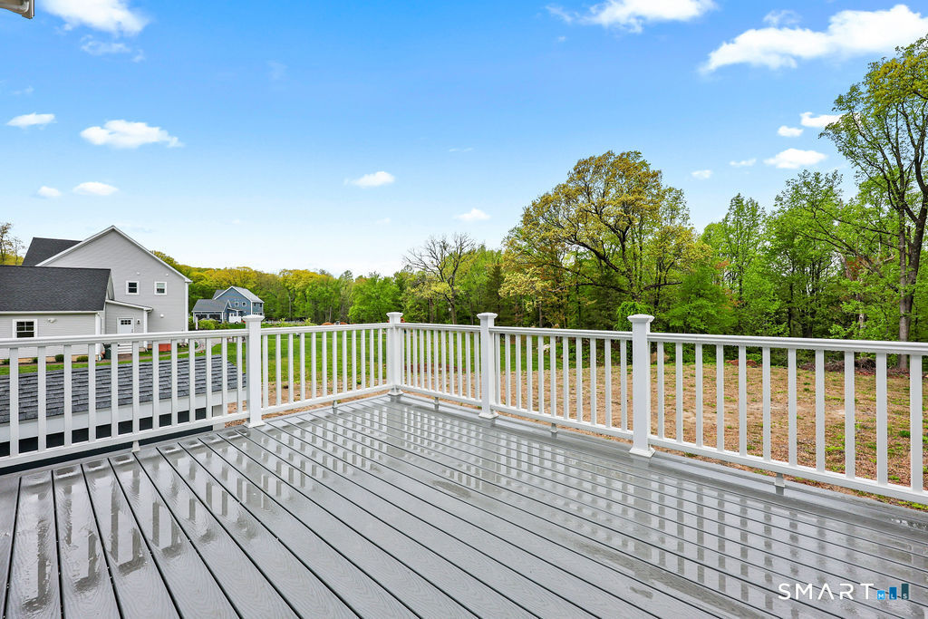 8 Ridgewood Club Road Prospect, CT 06712 - Photo 34 of 40 a view of a wooden roof deck