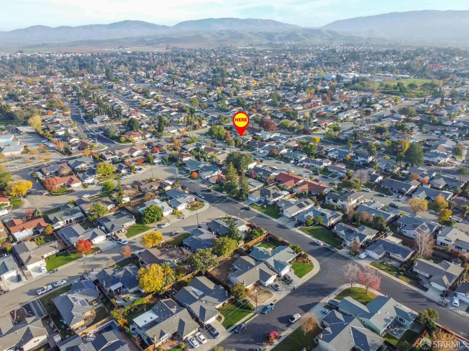 1467 Hudson Way Livermore, CA 94550 - Photo 45 of 48 an aerial view of city and lake