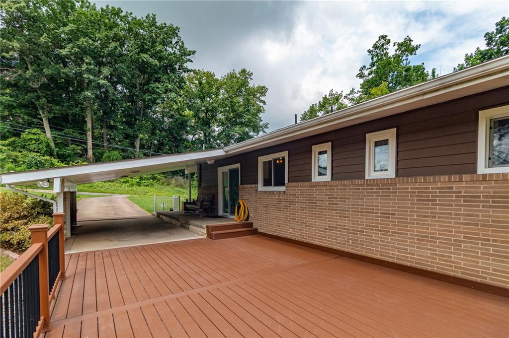 681 Bullcreek Road Butler, PA 16002 - Photo 30 of 39 a view of house with patio outdoor seating