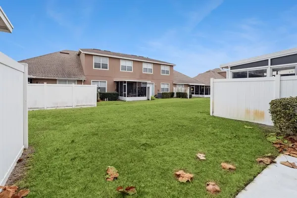 a front view of house with yard
