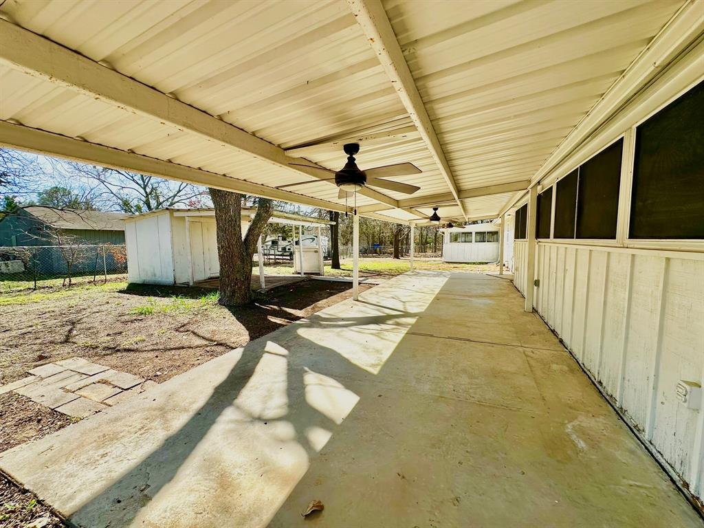 161 Elizabeth Street, Unit A Pottsboro, TX 75076 - Photo 17 of 20 a view of a porch