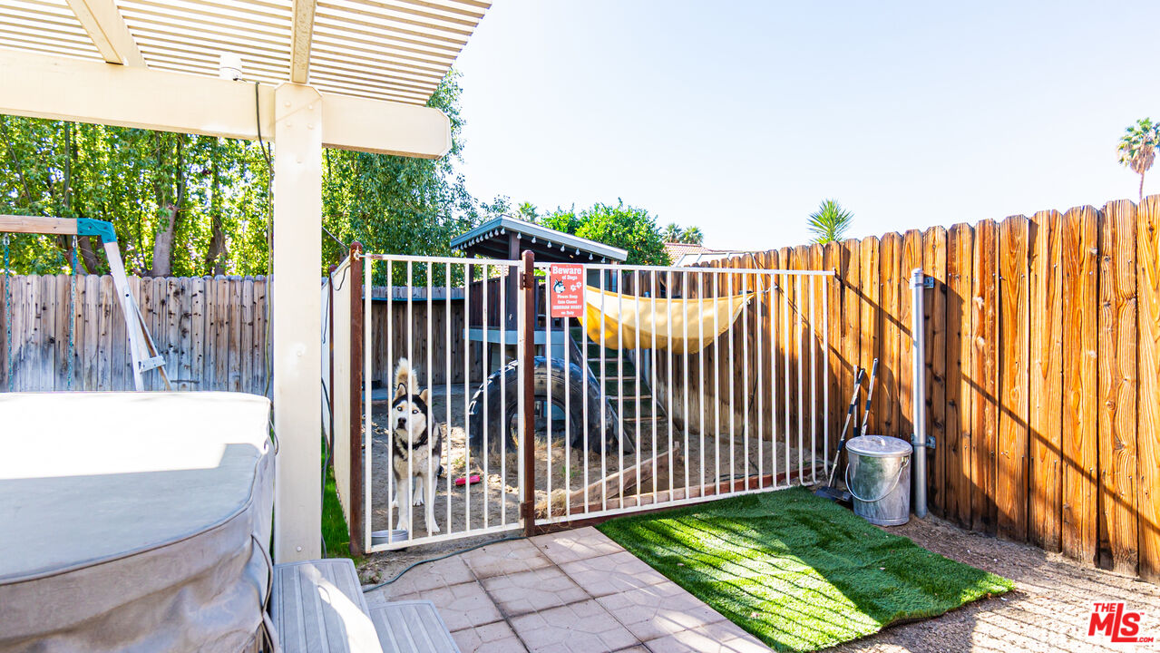 69817 Brookview Way Cathedral City, CA 92234 - Photo 32 of 38 a view of a wrought iron fences in front of house