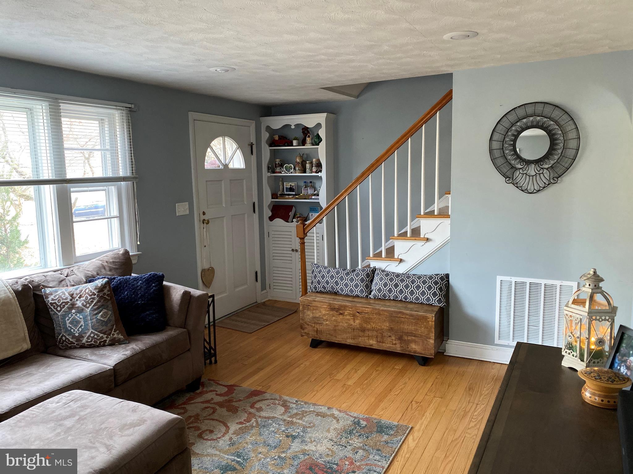 46 Edgewood Road Bordentown, NJ 08505 - Photo 8 of 21 Living Room with Hardwood floor